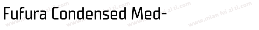 Fufura Condensed Med字体转换